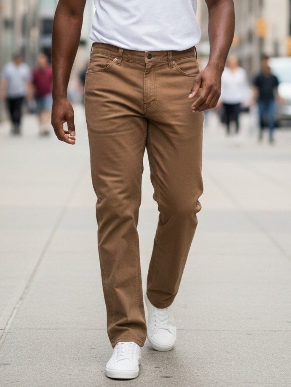 Carhartt Relaxed Fit Straight Leg Canvas Utility Work Pants 36x30 Brown